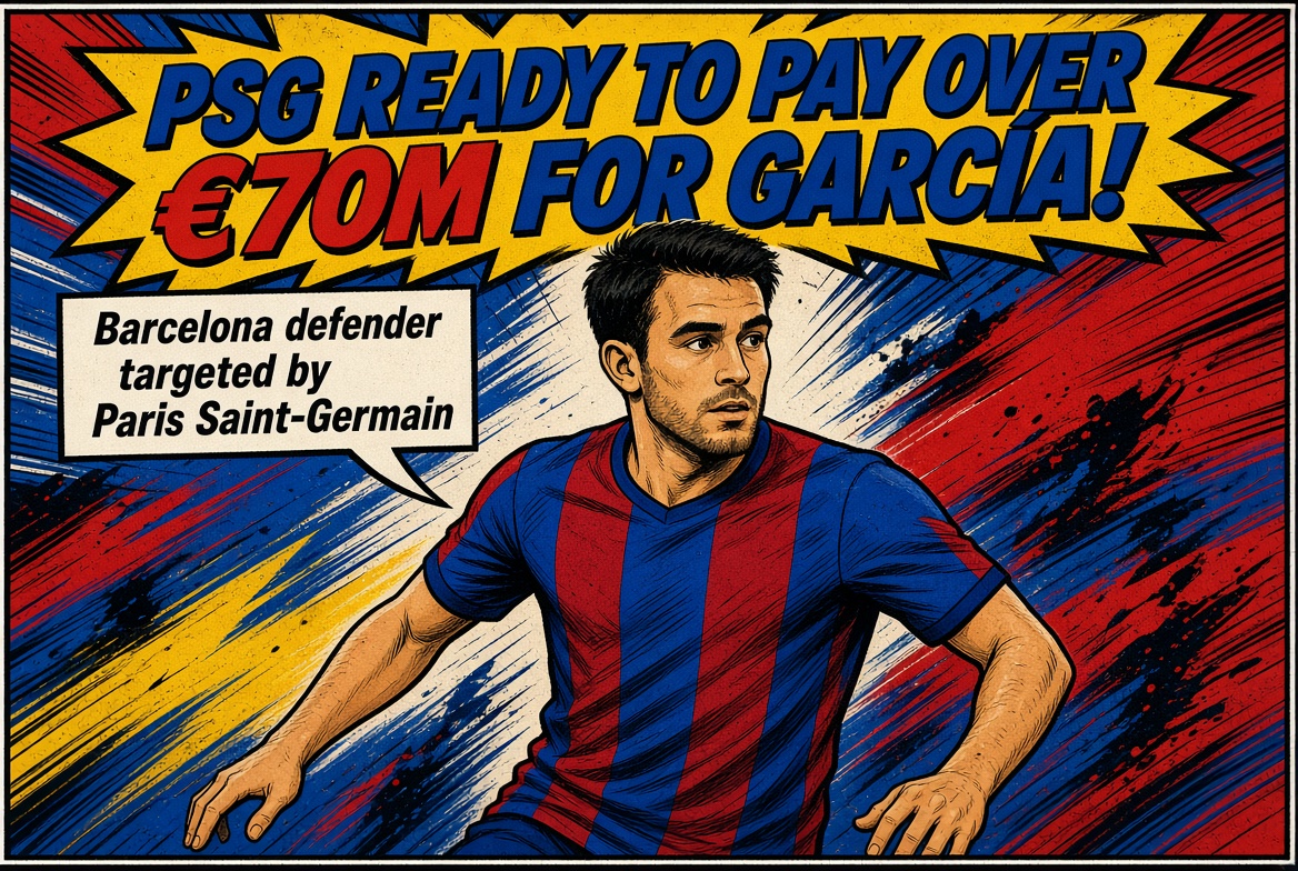 PSG Ready to Pay Over €70 Million for Eric García