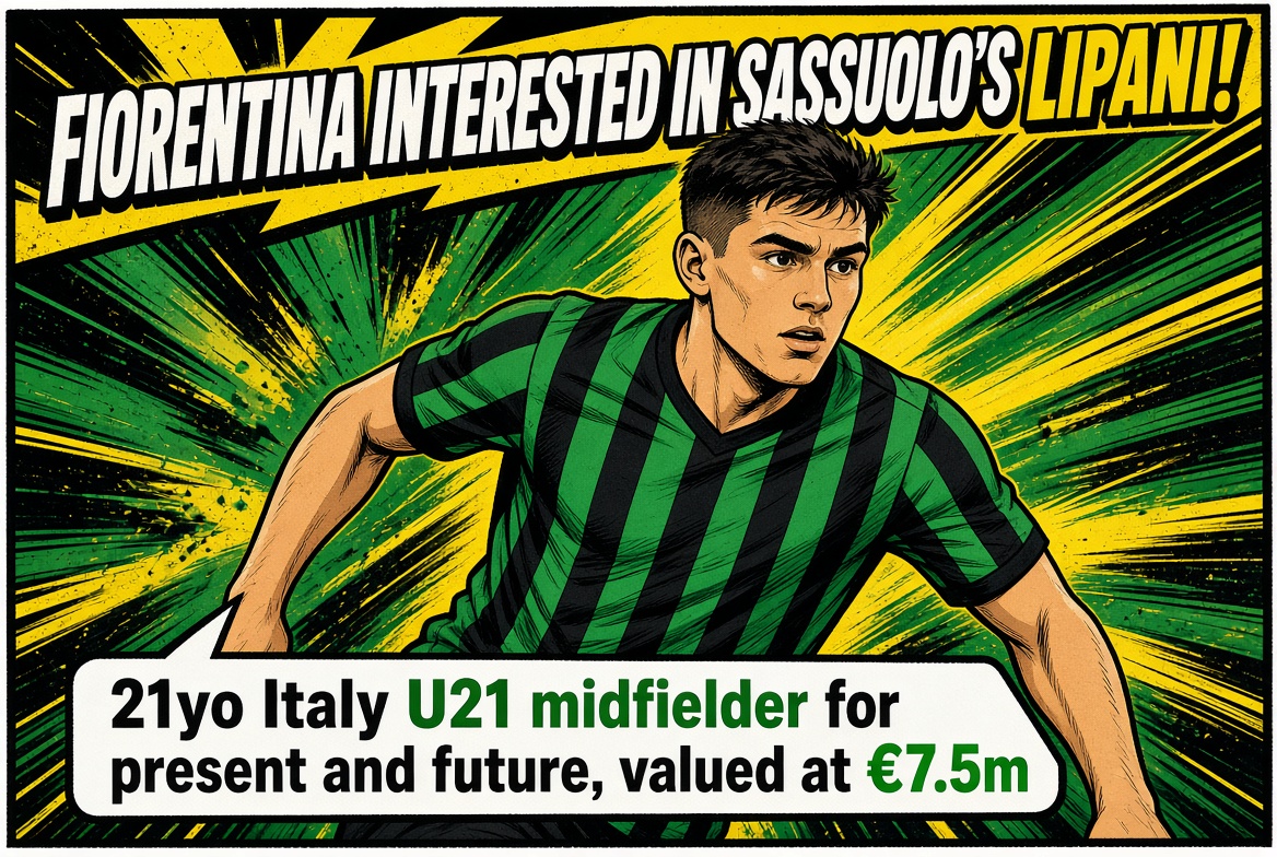 sassuolo lipani transfer rumours