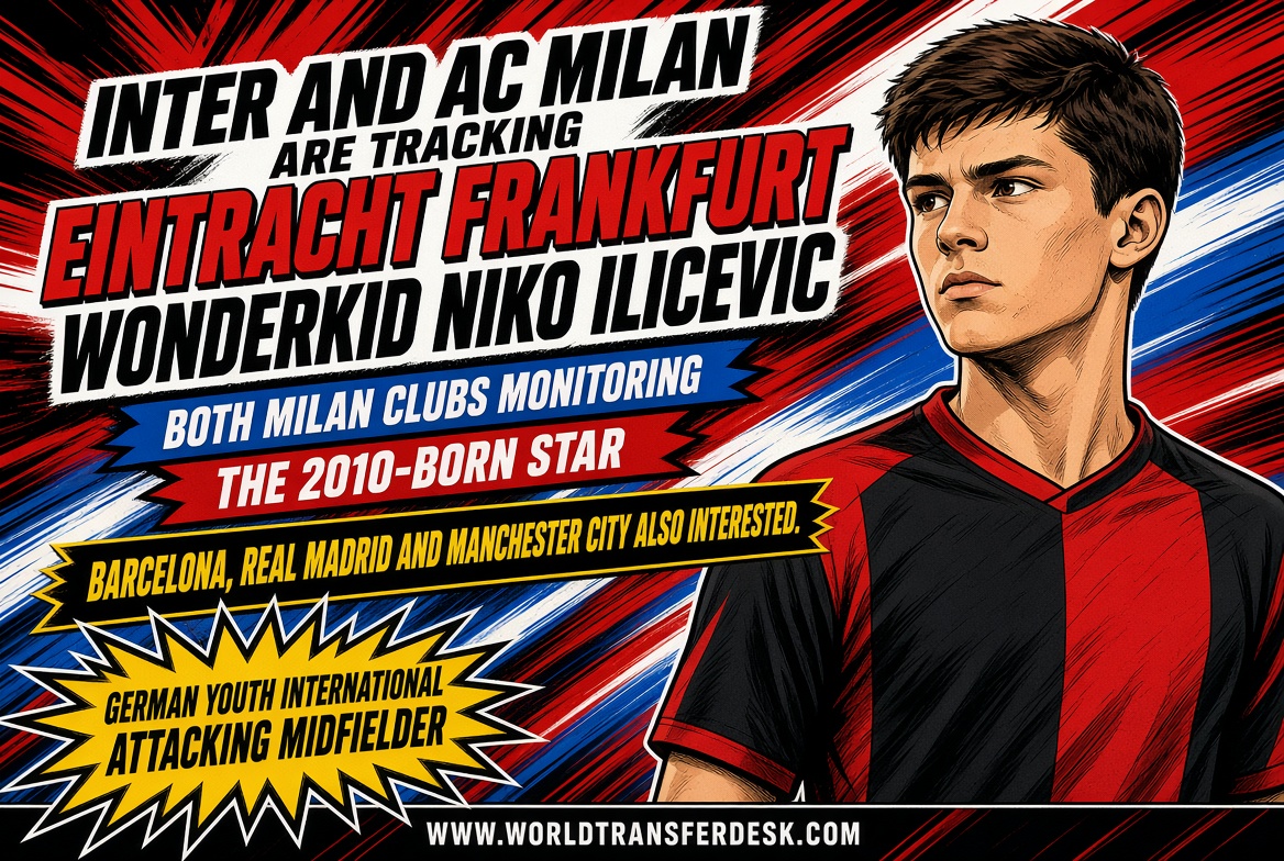 ilicevic frankfurt transfer rumours