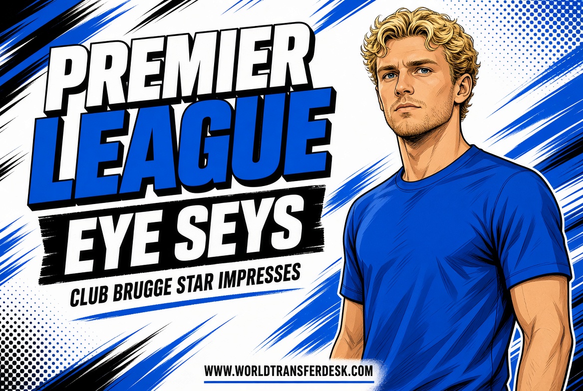 Joaquin Seys in action for Club Brugge amid reported interest from leading European clubs.