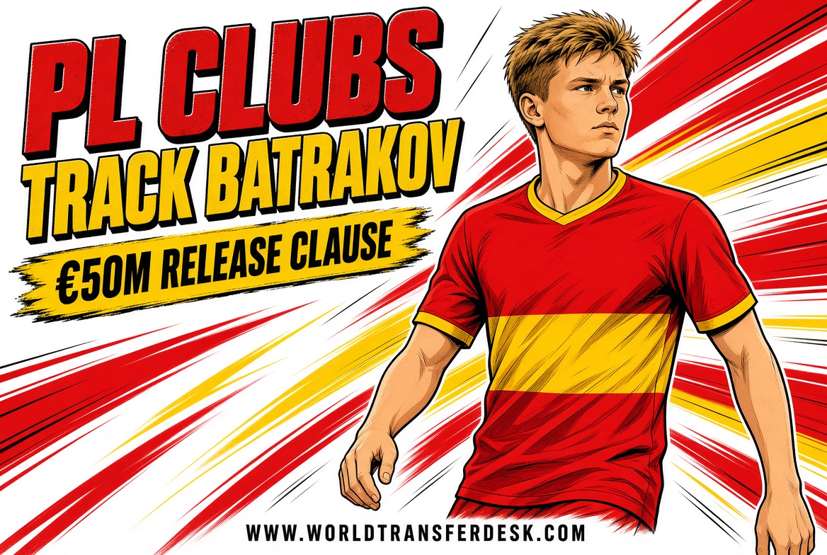 Aleksey Batrakov in action for Galatasaray amid reported interest from five Premier League clubs.