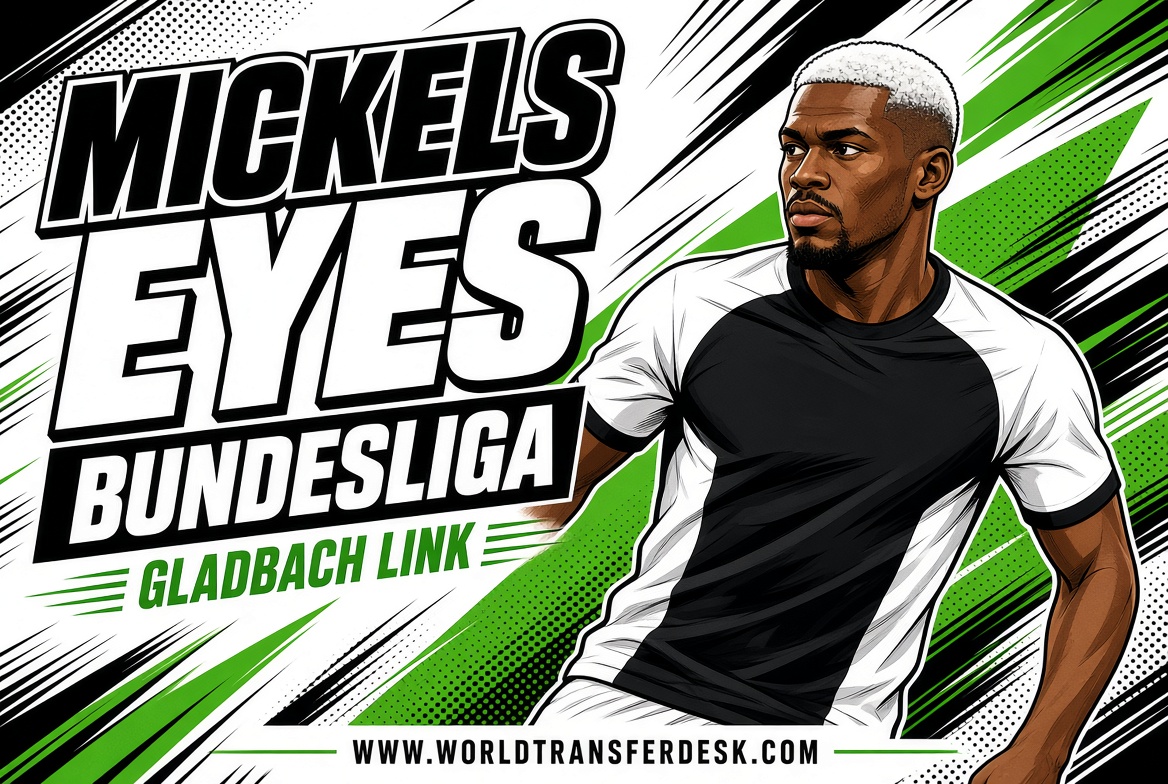 Joy-Lance Mickels playing for Sabah FK amid reports of a potential move to Borussia Mönchengladbach.