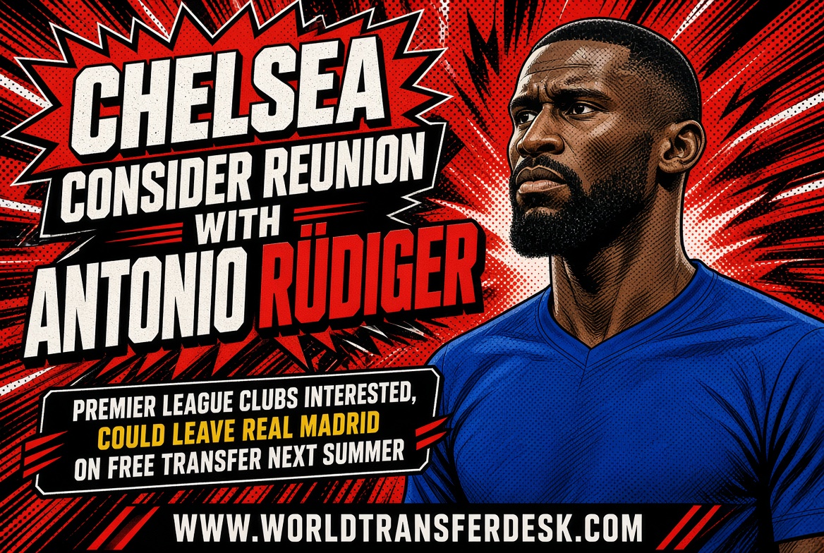 Antonio Rüdiger could reportedly return to Chelsea from Real Madrid next summer.